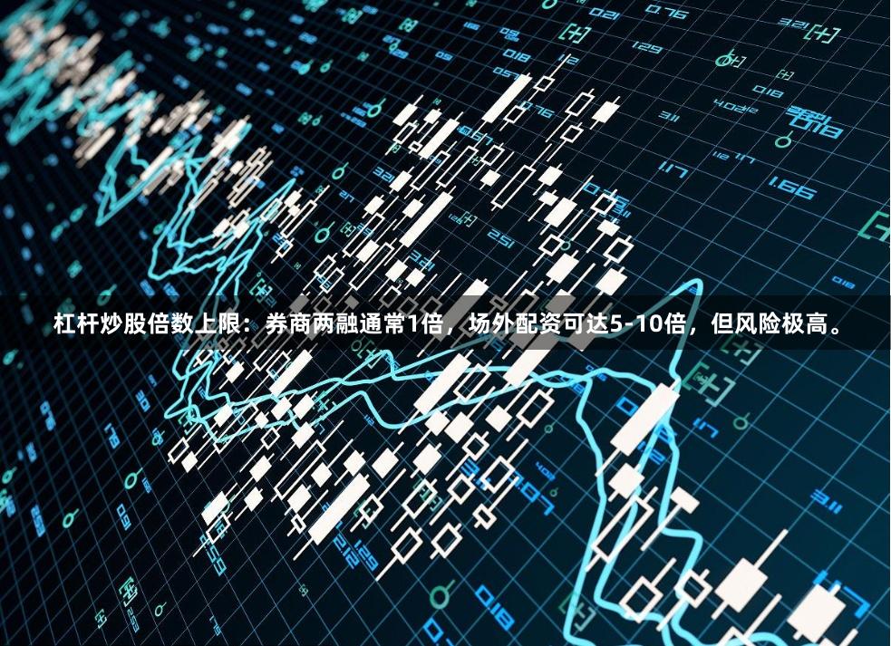 杠杆炒股倍数上限：券商两融通常1倍，场外配资可达5-10倍，但风险极高。
